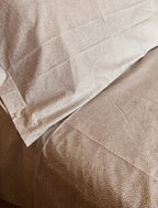 Completo letto matrimoniale simil BORBONESE in FLANELLA - 2 colori