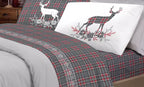 Completo letto TARTAN CERVO
