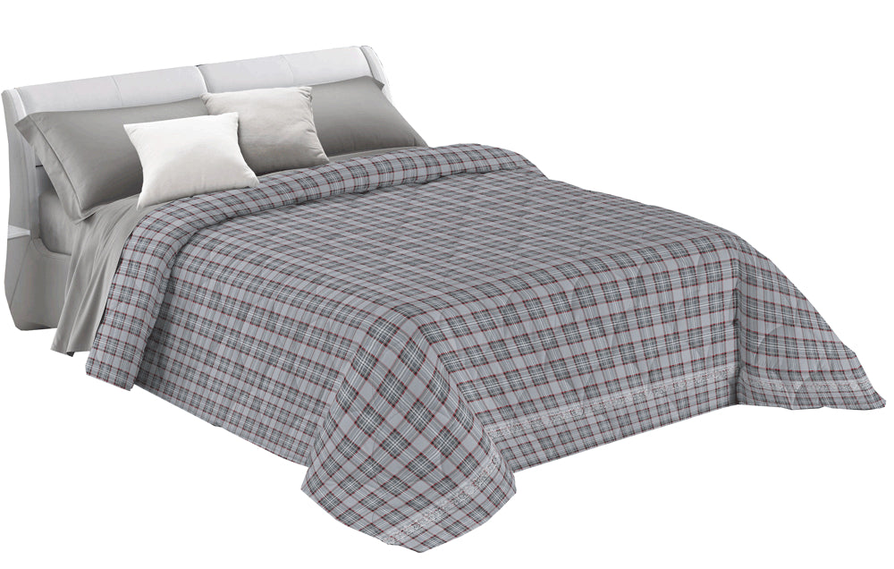 Trapunta invernale TARTAN - 4 colori