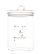 Barattolo in vetro borosilicato UN PO' DI ZUCCHERO