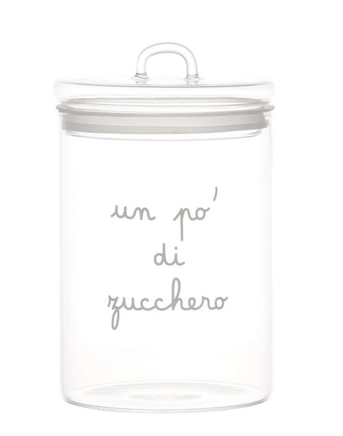 Barattolo in vetro borosilicato UN PO' DI ZUCCHERO