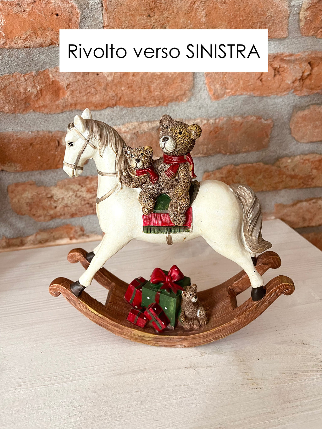 Cavallo a dondolo XMAS DELIGHT