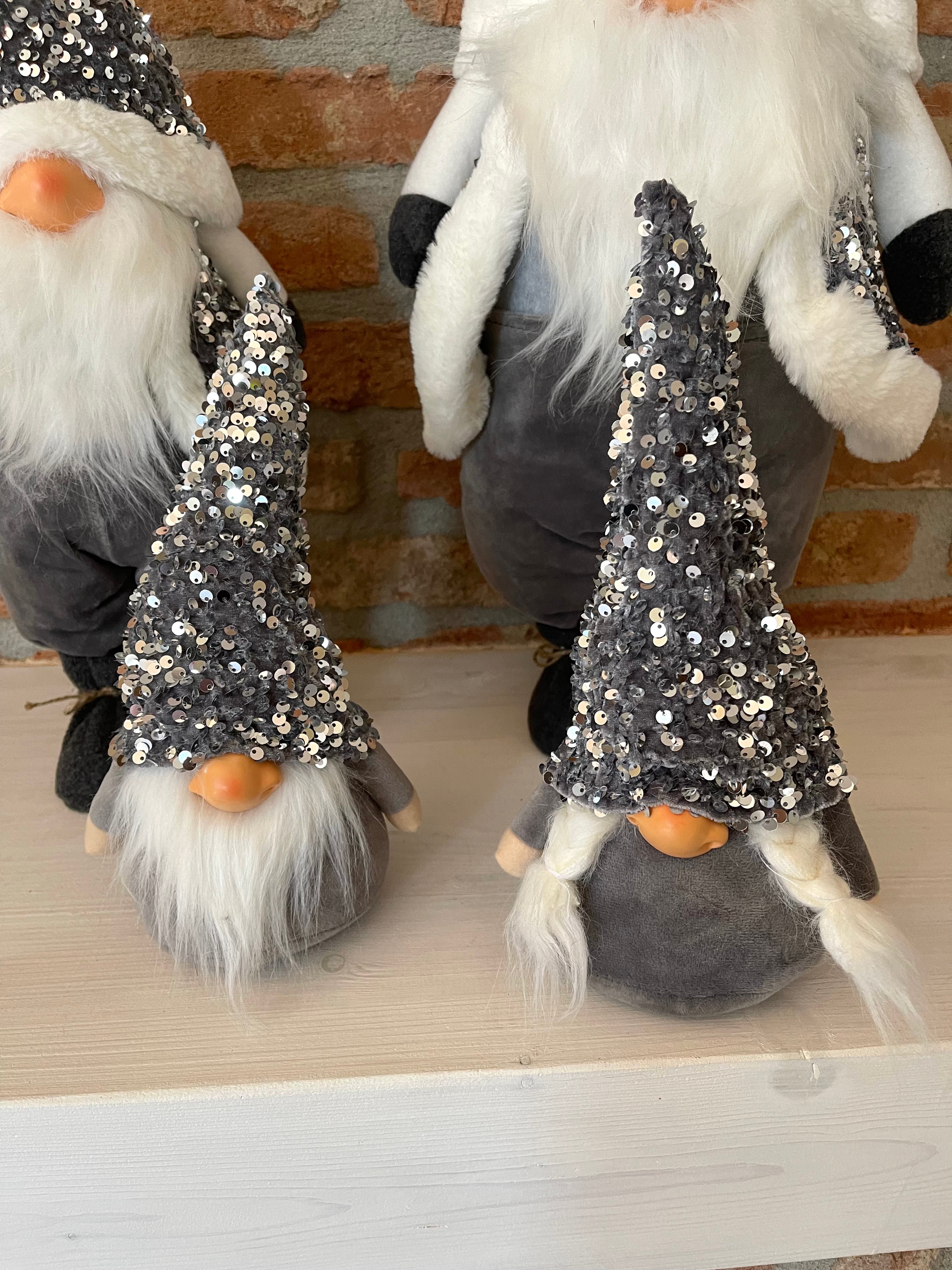 Mini gnomi BRILLO grigi