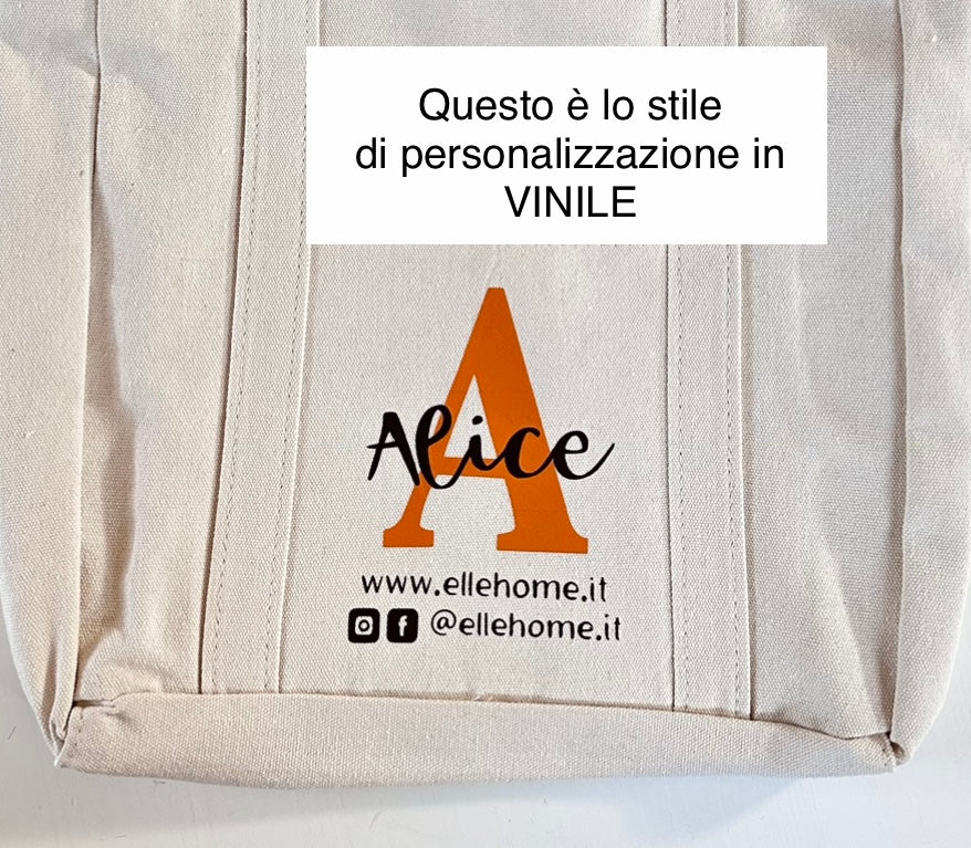SHOPPER BASIC nera - personalizzabile