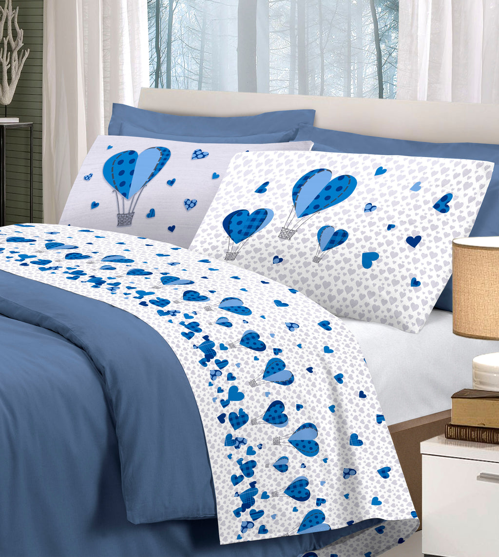 Completo letto MONGOLFIERA HEART