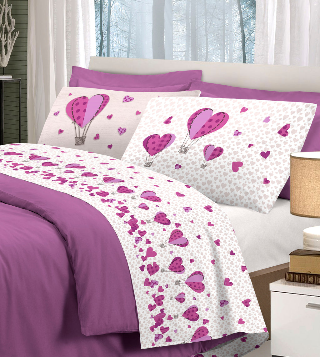 Completo letto MONGOLFIERA HEART