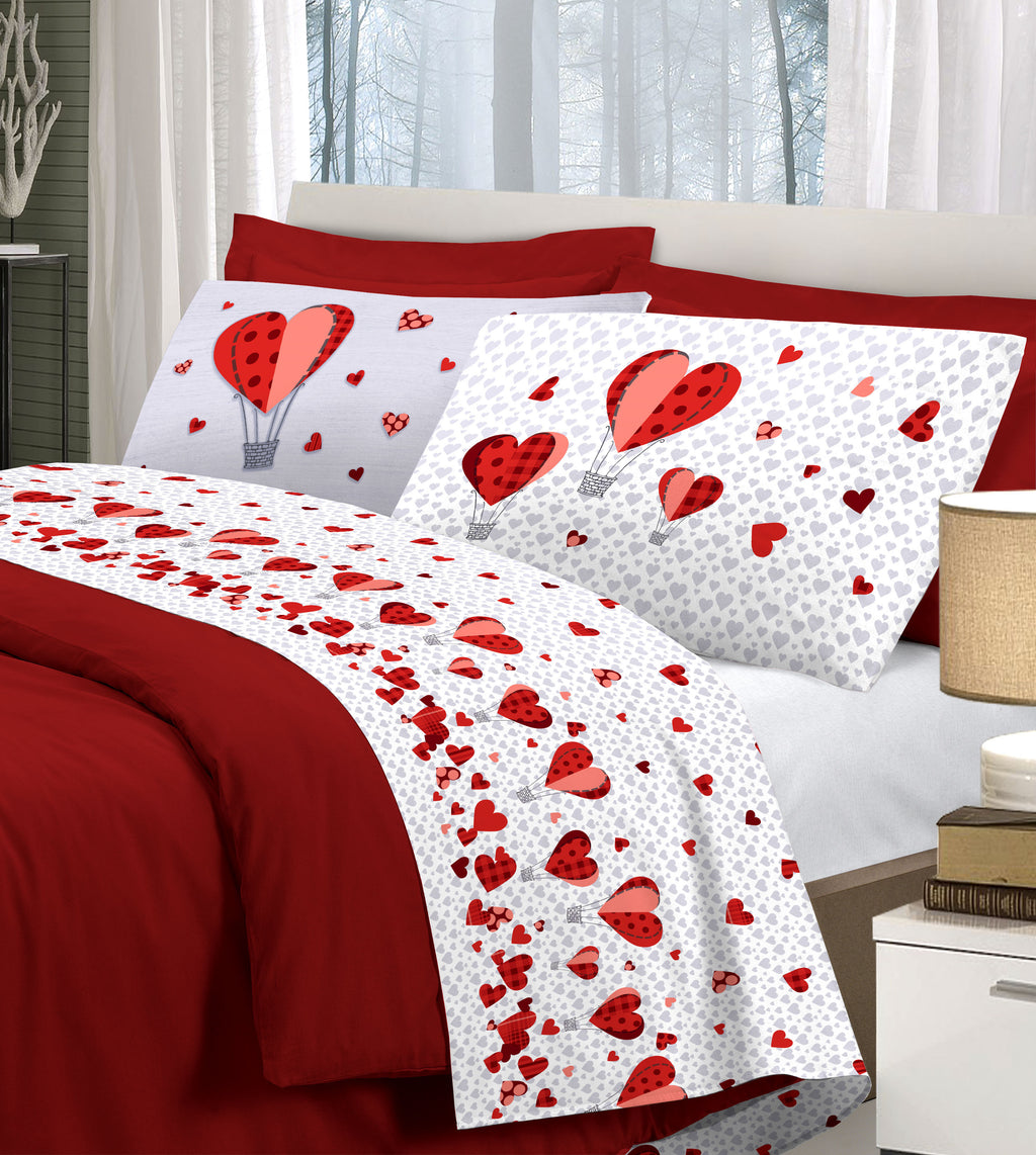 Completo letto MONGOLFIERA HEART