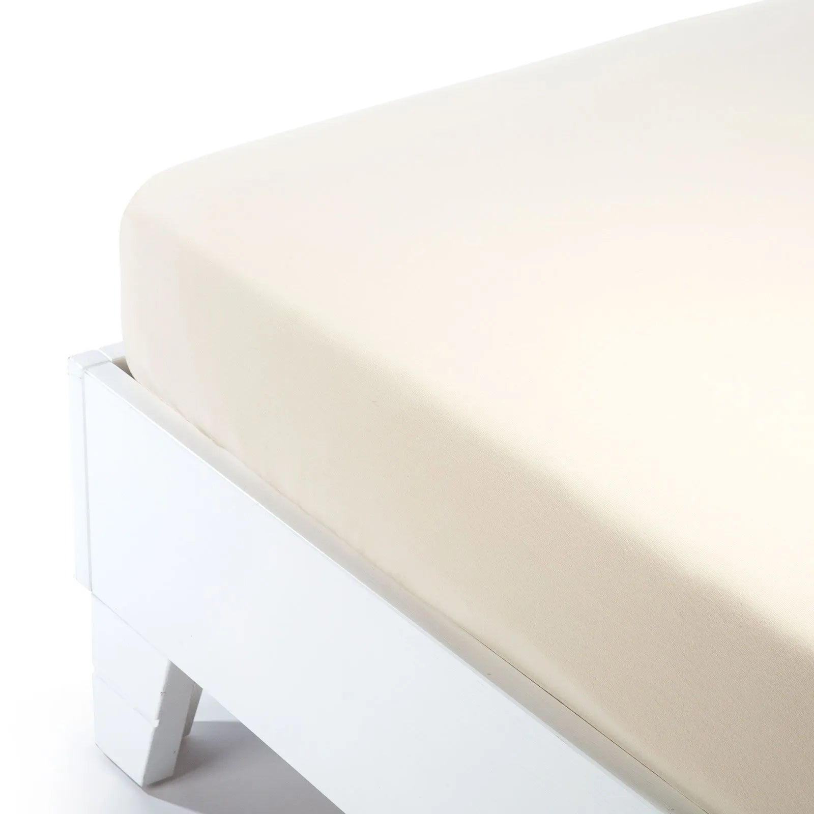 Lenzuolo sotto con angoli PANNA