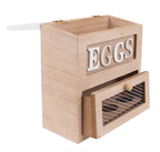 ULTIME!  Casetta porta uova con scritta EGGS