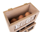 ULTIME!  Casetta porta uova con scritta EGGS