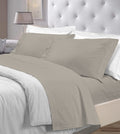 Completo letto tinta unita CHAMPAGNE - personalizzazione