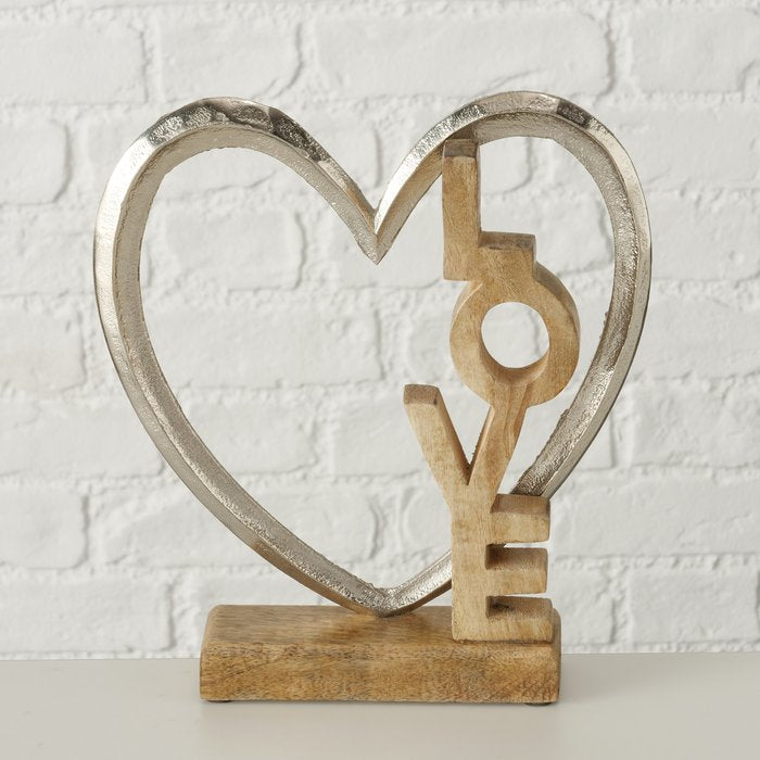Cuore decorativo LOVE