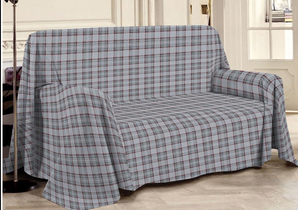 Telo arredo / Copritutto TARTAN in cotone