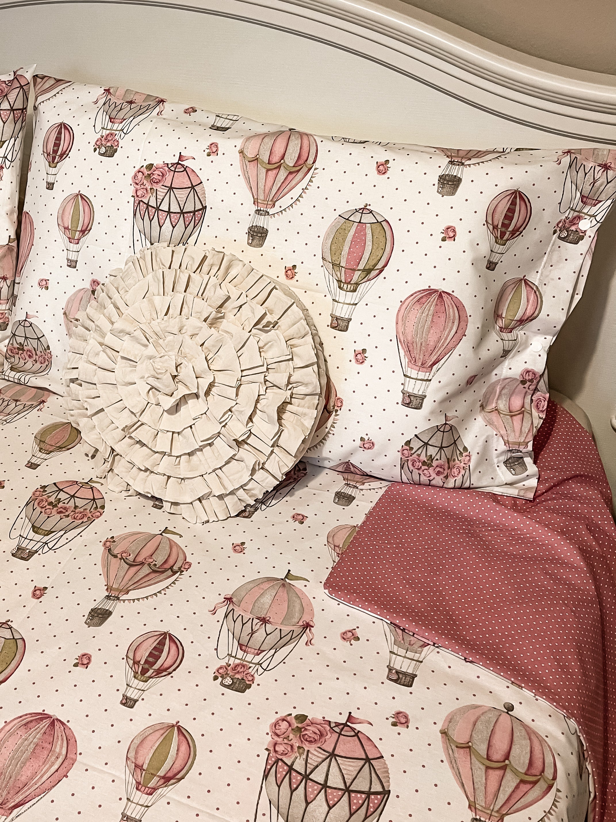 ULTIMO! Parure Copripiumino MONGOLFIERA