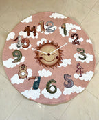 Tappeto arredo bimbi IT'S PLAY O' CLOCK