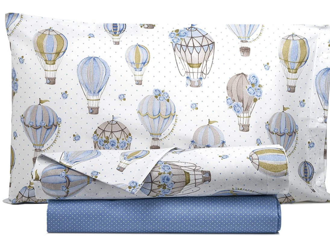 ULTIMO! Parure Copripiumino MONGOLFIERA