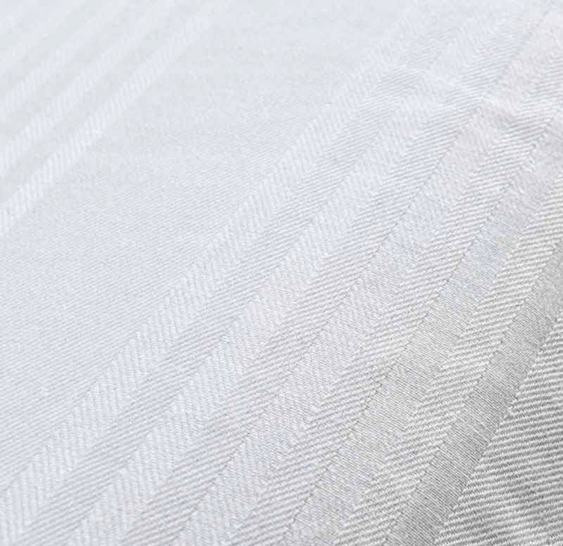 Coppia di federe per guanciali con cerniera in cotone