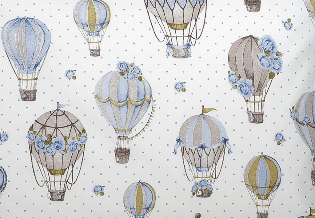 ULTIMO! Parure Copripiumino MONGOLFIERA