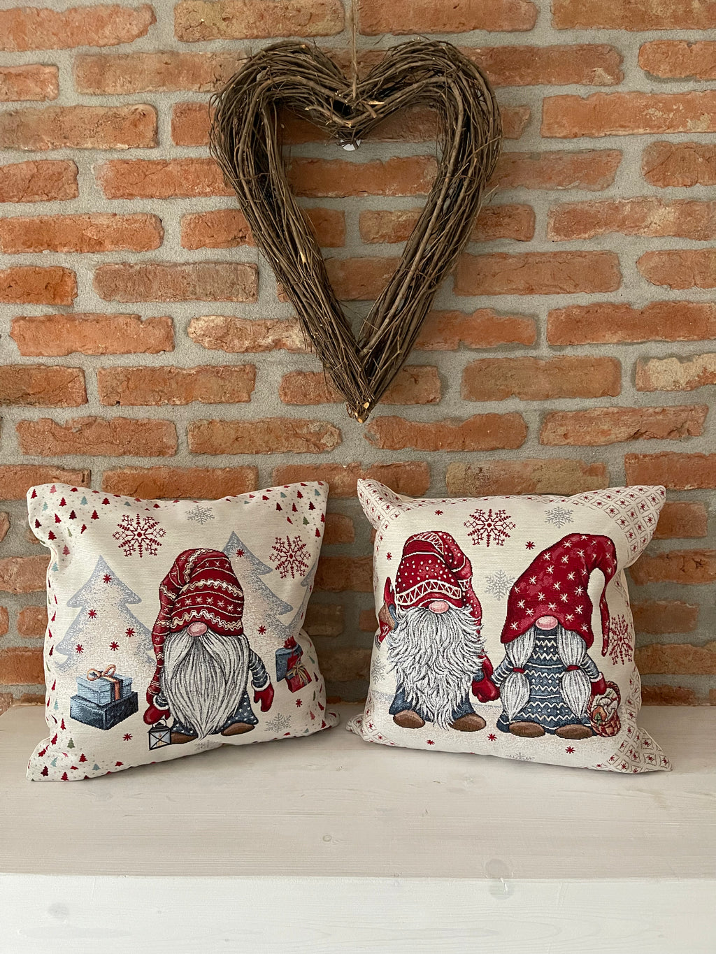 Cuscino GNOMI gobelin in lurex