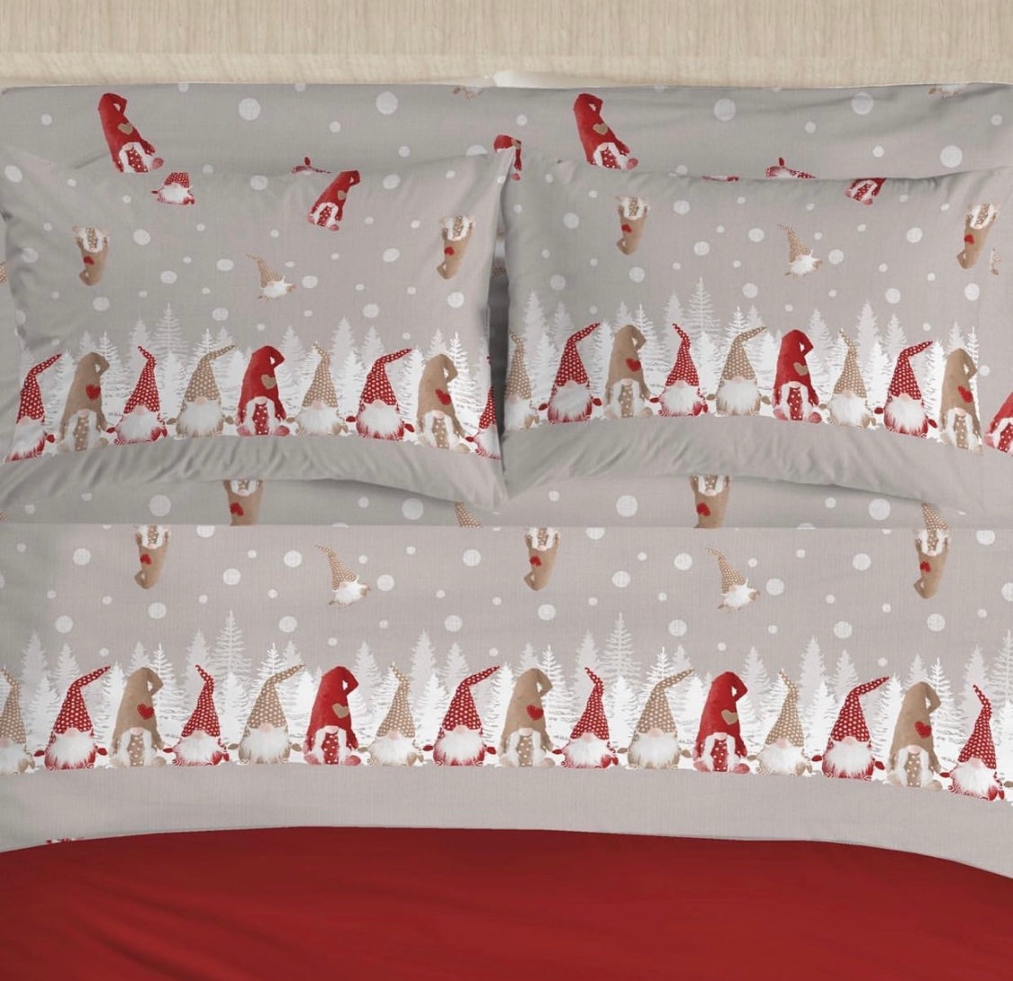 Completo letto GNOMETTI ALL OVER