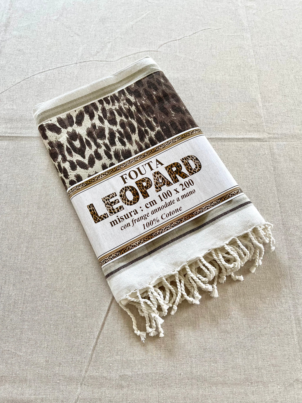 Telo mare fouta LEOPARD