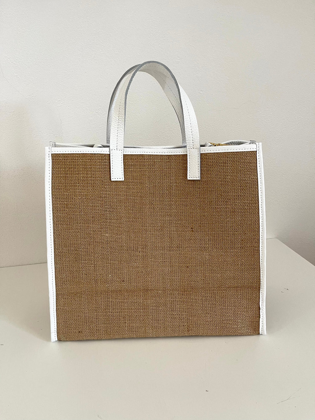 ULTIME! -50% sconto ☀️ LAYLA BAG in juta e vera pelle 💕 2 diversi colori PERSONALIZZABILE