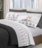 Completo letto flanella RENNE SIMPATICHE