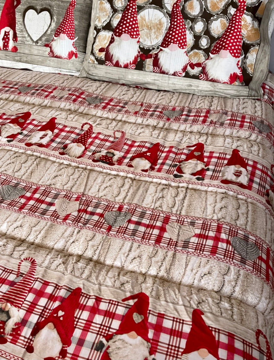 Trapunta invernale in microfibra GNOMI matrimoniale