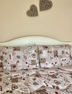 Completo letto matrimoniale SHABBY