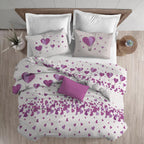 ULTIMO! Parure Copripiumino MONGOLFIERA HEART