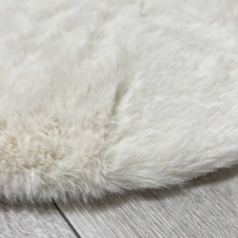 Tappeto ORSETTO ecopelliccia bianco