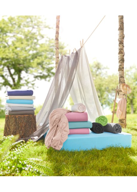 Lenzuolo sotto con angoli GRIGIO CHIARO