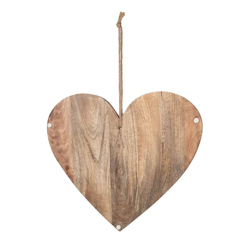 Maxi tagliere a forma di cuore con tanti cuoricini