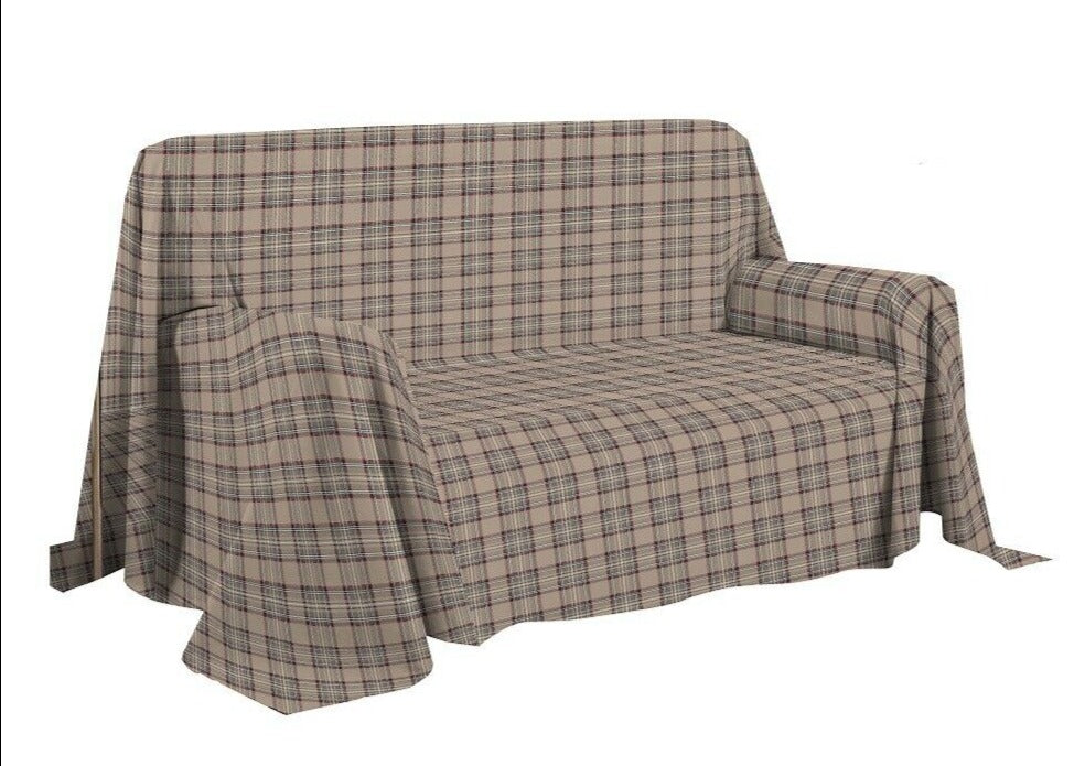 Telo arredo / Copritutto TARTAN in cotone